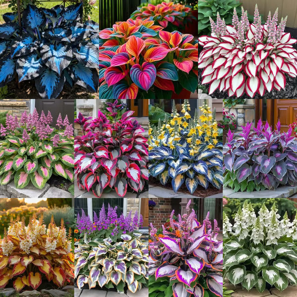 🌿Rare Hosta Seeds for Lush Shade Gardens💖(500 seeds)