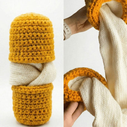 🧀Mozzarella Cheese Scarf🧣Our gift to all you cheese lovers