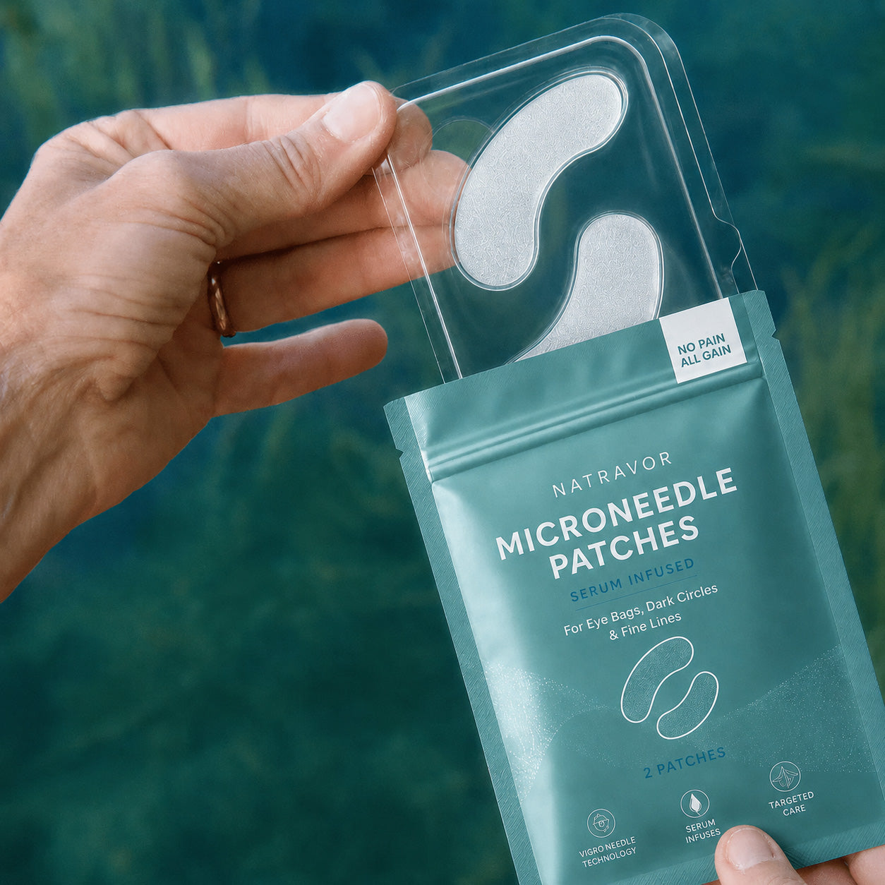 💕NATRAVOR Micro-Needle Patch For Perfect Under-Eyes