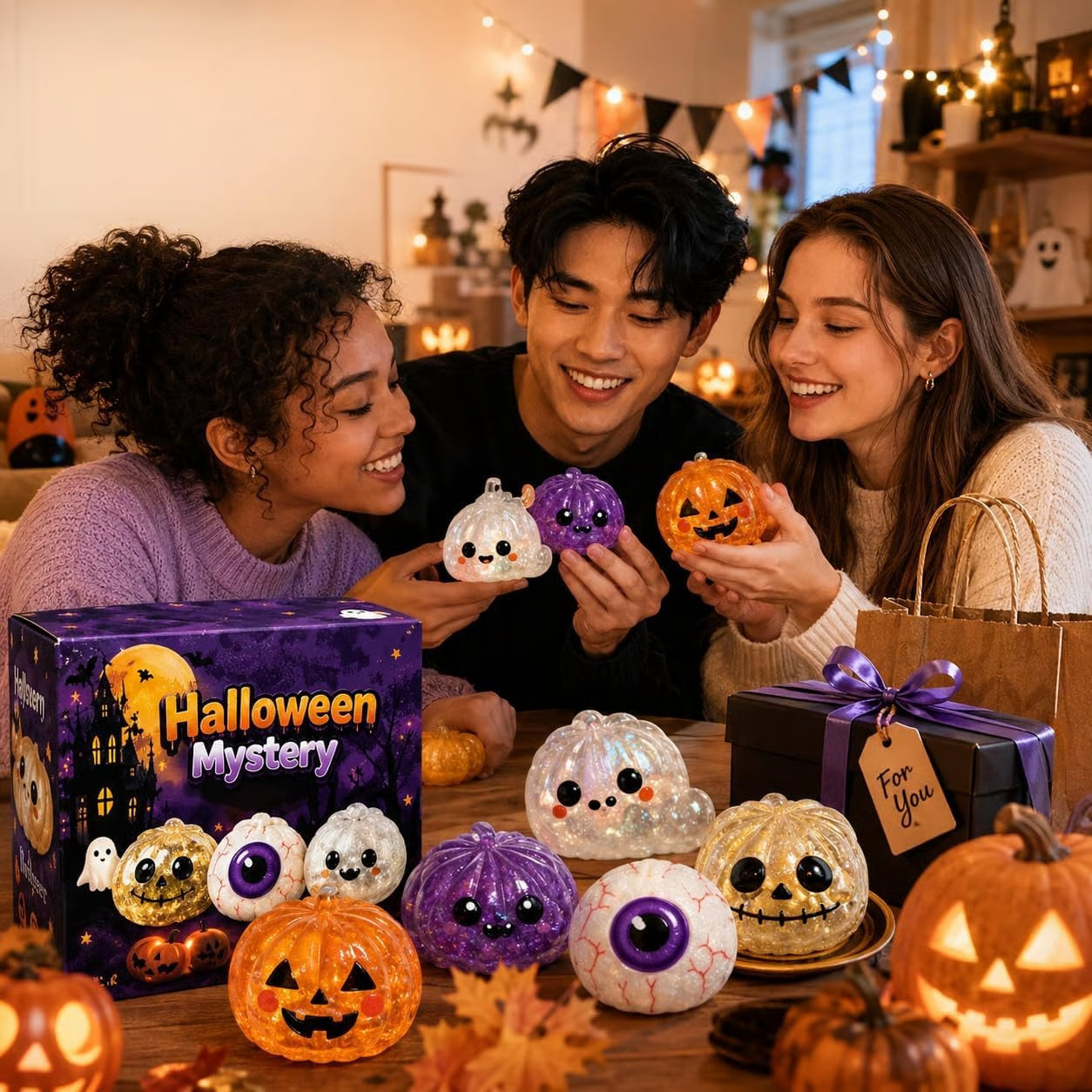 Halloween Dumpling Stress Relief Toys