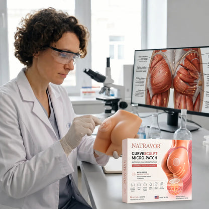 NATRAVOR™ CurveSculpt Micro-Patch ✦ Sculpt • Firm • Smooth Lower Body Curves ✦ Micro-Needle Infusion System