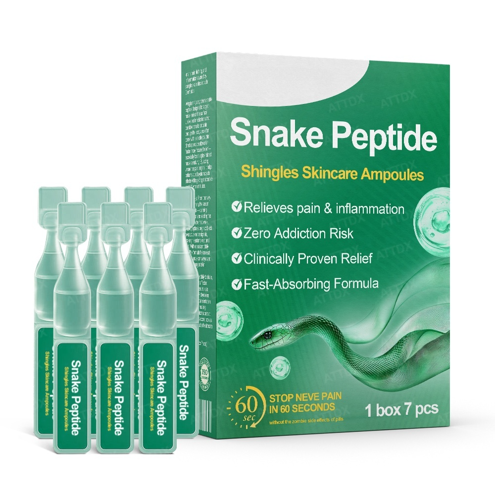 Snake Peptide Shingles Skincare Ampoules