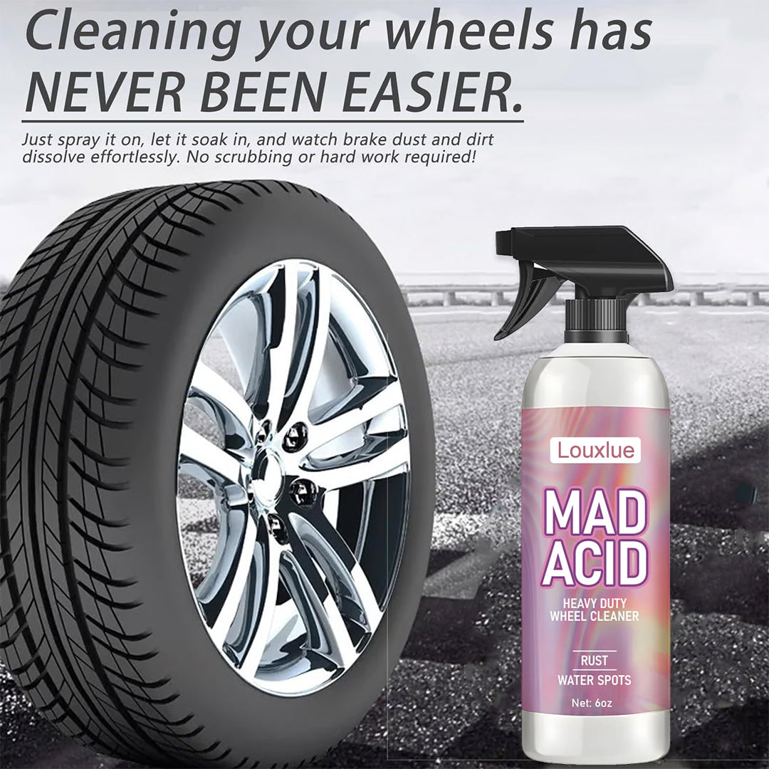 ✨ Louxlue™ Heavy Duty Car & Wheel Cleaner — Rust • Water Spots • Grime — Gone in Seconds