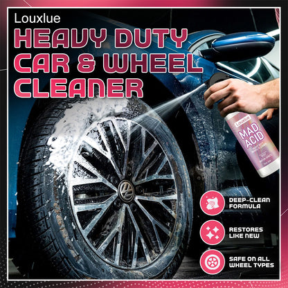 ✨ Louxlue™ Heavy Duty Car & Wheel Cleaner — Rust • Water Spots • Grime — Gone in Seconds