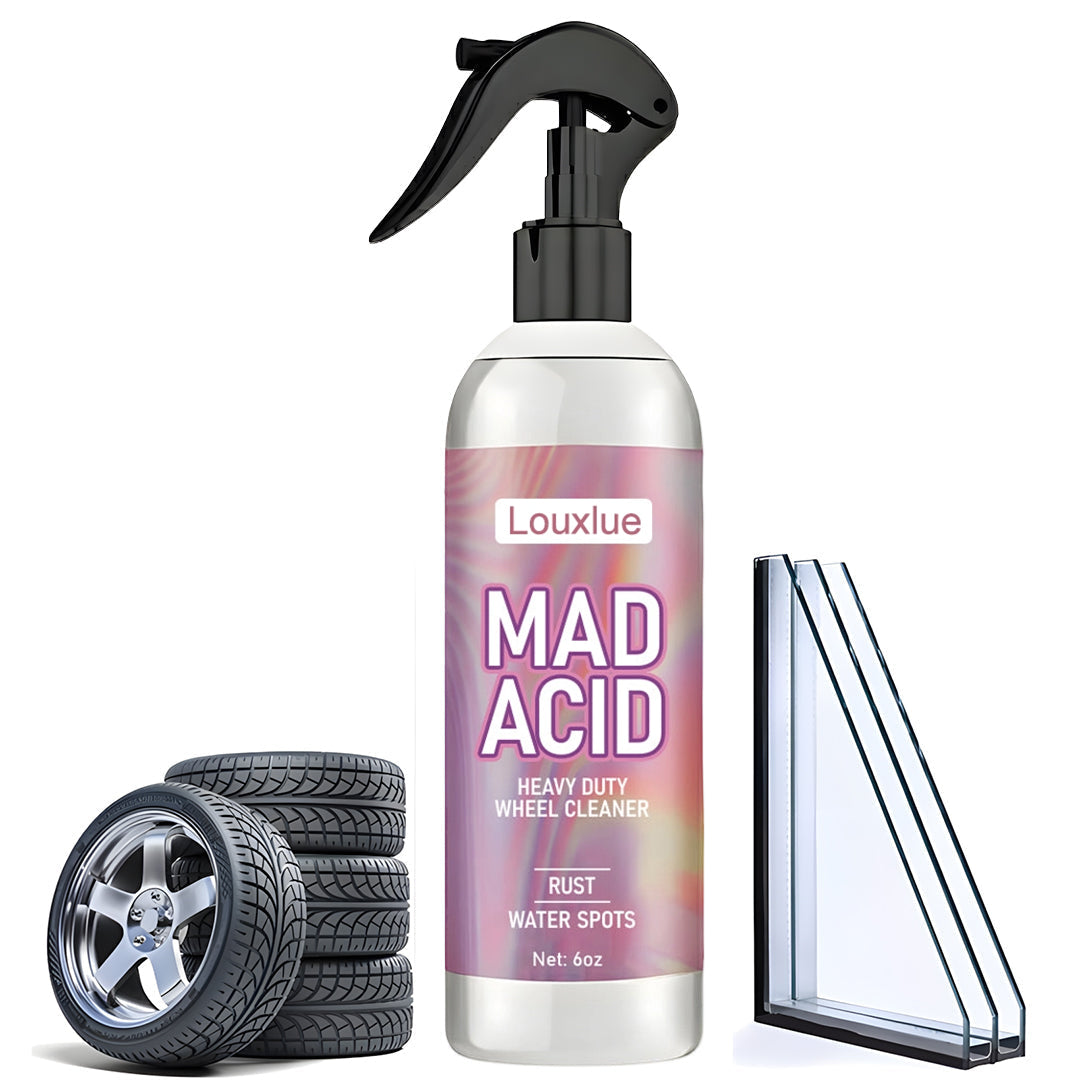 ✨ Louxlue™ Heavy Duty Car & Wheel Cleaner — Rust • Water Spots • Grime — Gone in Seconds