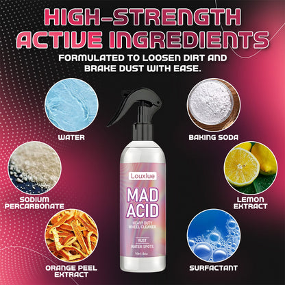 ✨ Louxlue™ Heavy Duty Car & Wheel Cleaner — Rust • Water Spots • Grime — Gone in Seconds