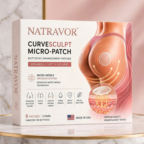 NATRAVOR™ CurveSculpt Micro-Patch ✦ Sculpt • Firm • Smooth Lower Body Curves ✦ Micro-Needle Infusion System