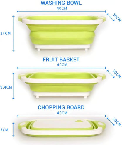 🔥🌡️Last Day Promotion 49% Off🍗🥗BBQ & Meal Prep Tub | Collapsible Prep Tub🍖🏕️