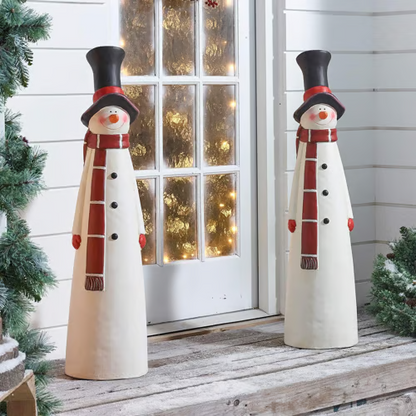 🔥 Black Friday Mega Sale - 🎄Handcrafted Santa & Snowman Figurines