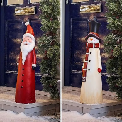🔥 Black Friday Mega Sale - 🎄Handcrafted Santa & Snowman Figurines
