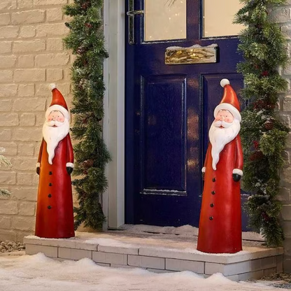 🔥 Black Friday Mega Sale - 🎄Handcrafted Santa & Snowman Figurines