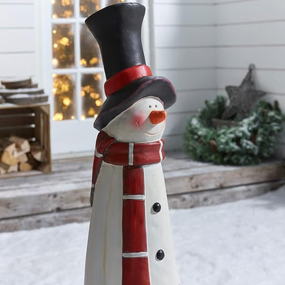 🔥 Black Friday Mega Sale - 🎄Handcrafted Santa & Snowman Figurines