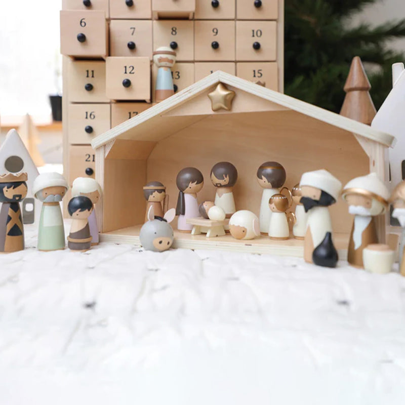 🔥LAST DAY 60% OFF- ✝️The Rescuer –Nativity Advent Calendar