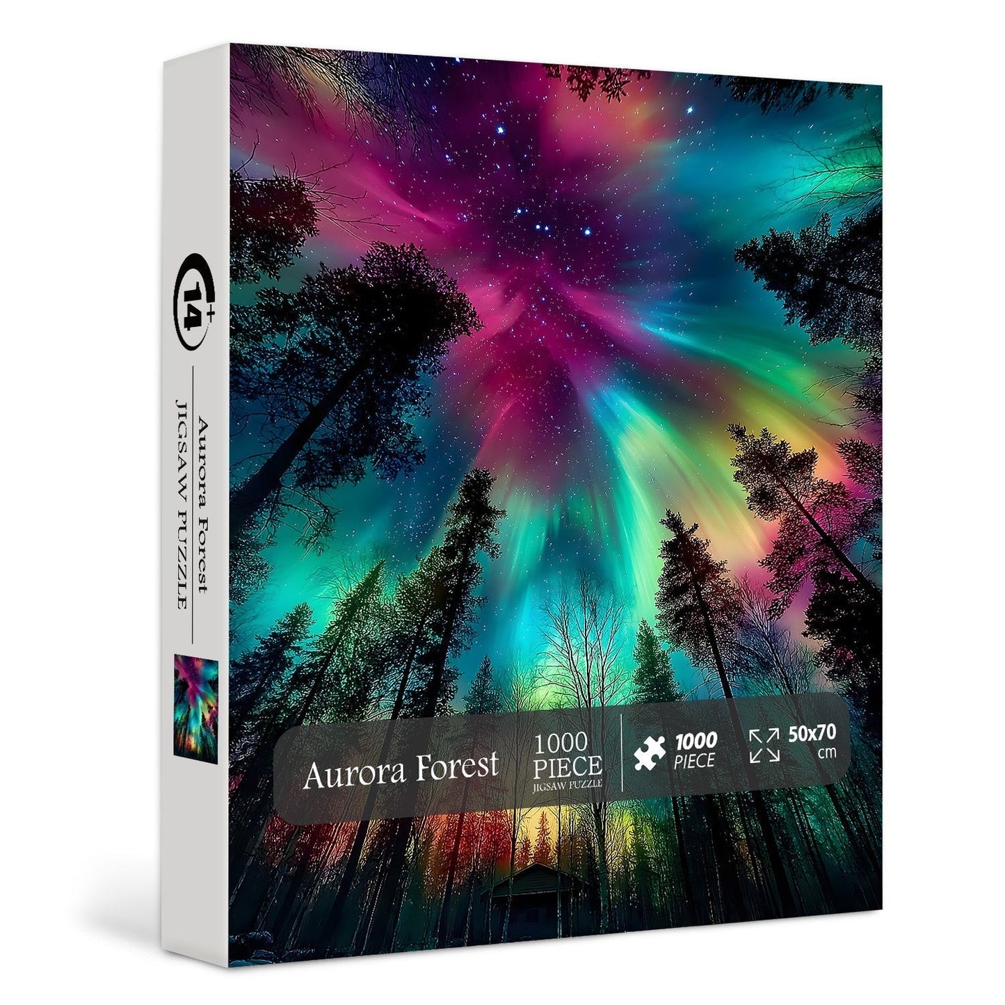 Aurora Forest Jigsaw Puzzle 1000 Pieces