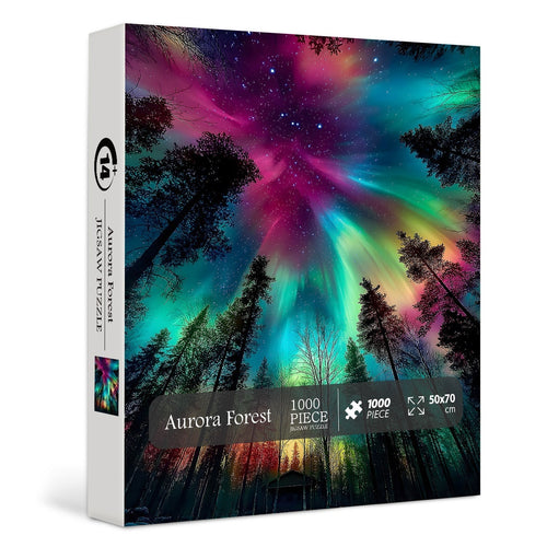 Aurora Forest Jigsaw Puzzle 1000 Pieces