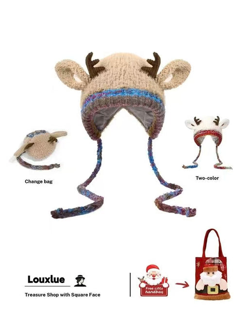 Original design Festive Christmas Antler Hat