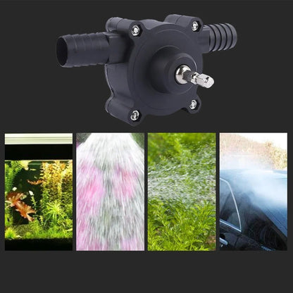 🔧Portable Drill Pump: Self-Priming Water Solution for Home! 💧
