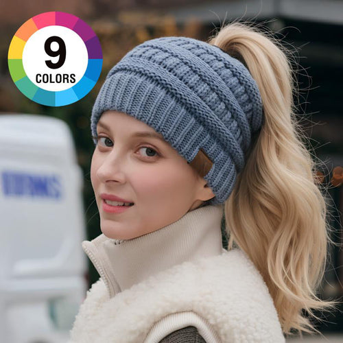 Women's Ponytail Beanie