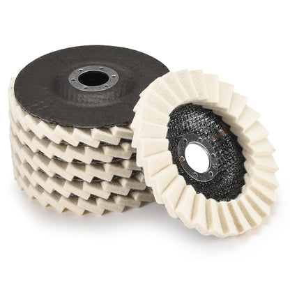 ⚙️2025 New in Hot Sale 49% OFF🔥Wool Polishing Wheels Set for Angle Grinders