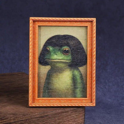 🎄Christmas Sales 49% OFF🤣Funny Vintage Frog Refrigerator Magnet🐸