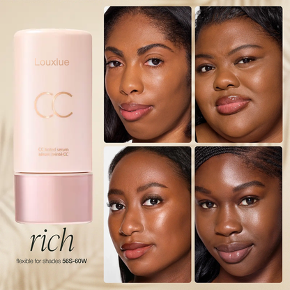 Louxlue CC color-correcting tinted serum ✨Now Comes With A Precision Blending Brush