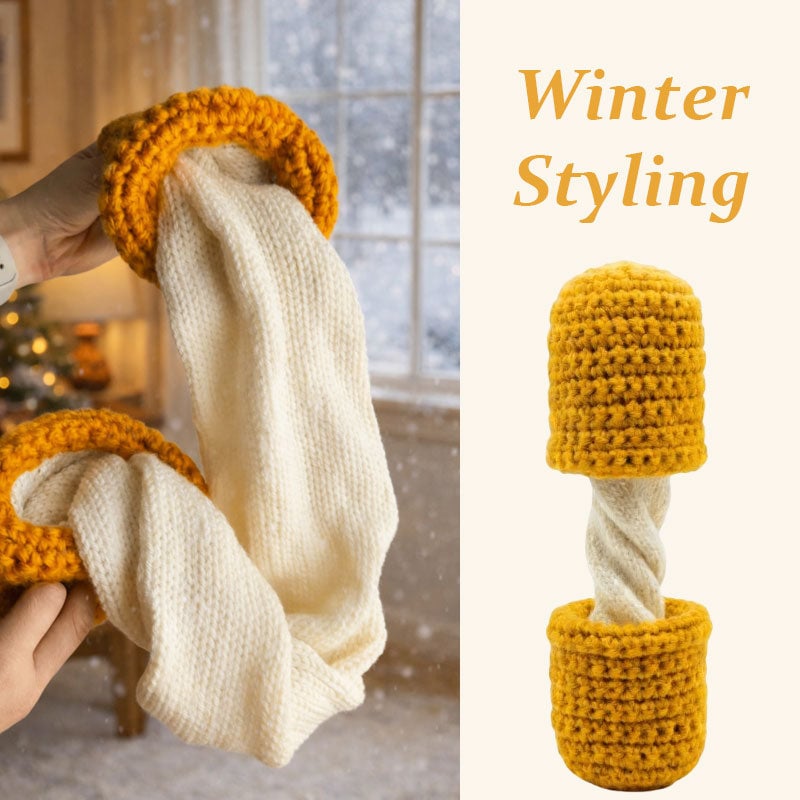 🧀Mozzarella Cheese Scarf🧣Our gift to all you cheese lovers
