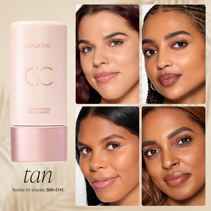 Louxlue CC color-correcting tinted serum ✨Now Comes With A Precision Blending Brush
