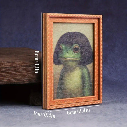 🎄Christmas Sales 49% OFF🤣Funny Vintage Frog Refrigerator Magnet🐸