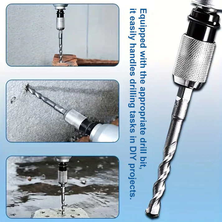 🔧 Rotary hammer adapter with impact drill set