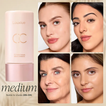 Louxlue CC color-correcting tinted serum ✨Now Comes With A Precision Blending Brush