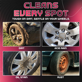 ✨ Louxlue™ Heavy Duty Car & Wheel Cleaner — Rust • Water Spots • Grime — Gone in Seconds