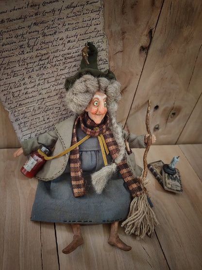 🔥Last Week Promotion 49% OFF 💞🧙Handmade Lucky Kitchen Witch: Your Cozy Kitchen Guardian ✨