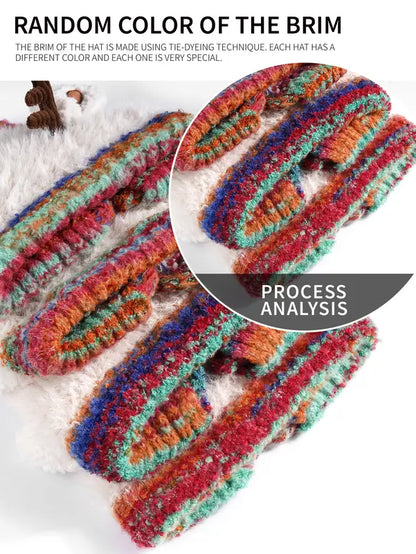 Festive Christmas Antler Knit Hat – Warm, Windproof & One Size Fits All