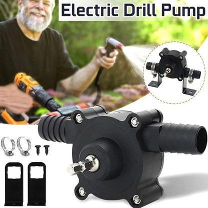 🔧Portable Drill Pump: Self-Priming Water Solution for Home! 💧