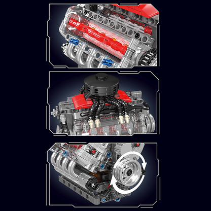 🔥Father's Day PROMOTION - 49% OFF🔥 V8 Engine Model – Power You Can Display- (GET 2 FREE SHIPPING)