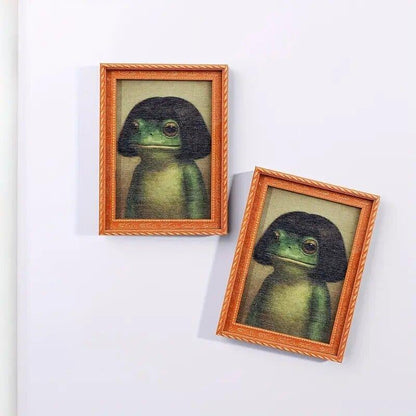 🎄Christmas Sales 49% OFF🤣Funny Vintage Frog Refrigerator Magnet🐸