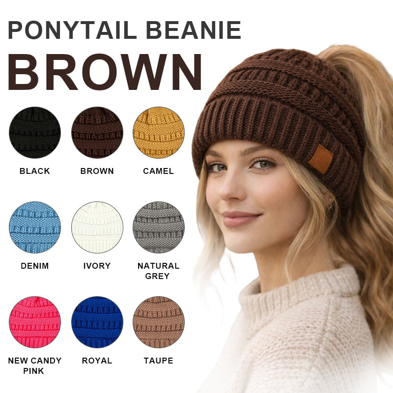 Women's Ponytail Beanie