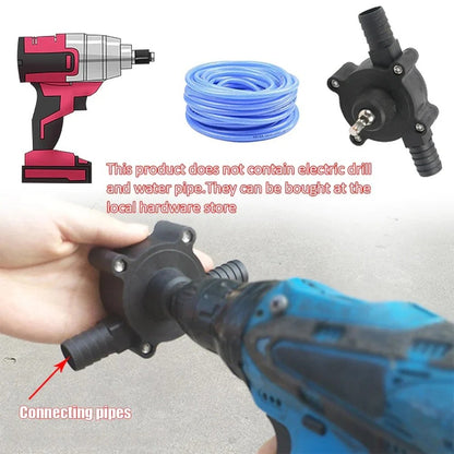 🔧Portable Drill Pump: Self-Priming Water Solution for Home! 💧