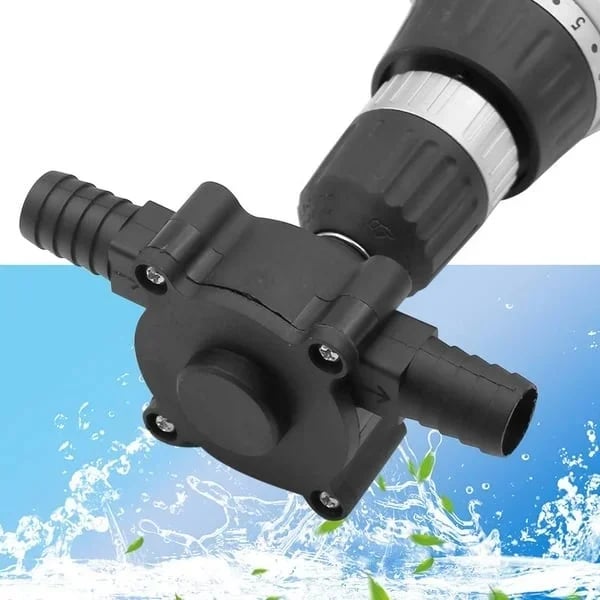🔧Portable Drill Pump: Self-Priming Water Solution for Home! 💧
