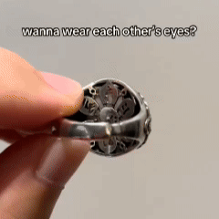 🔥LAST DAY 50% OFF - 👁 Eye of the Curtain ring