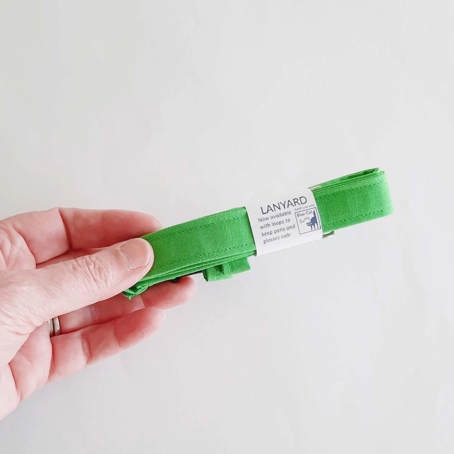 Plain Fabric Pen Lanyards