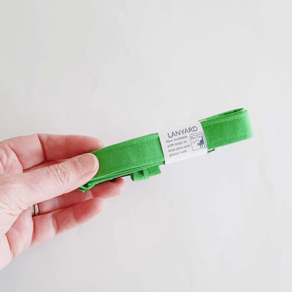 Plain Fabric Pen Lanyards