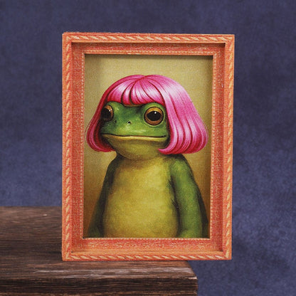 🎄Christmas Sales 49% OFF🤣Funny Vintage Frog Refrigerator Magnet🐸