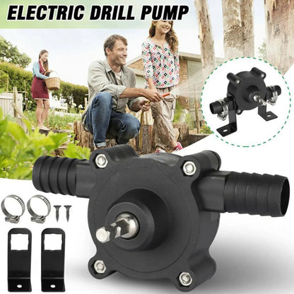 🔧Portable Drill Pump: Self-Priming Water Solution for Home! 💧