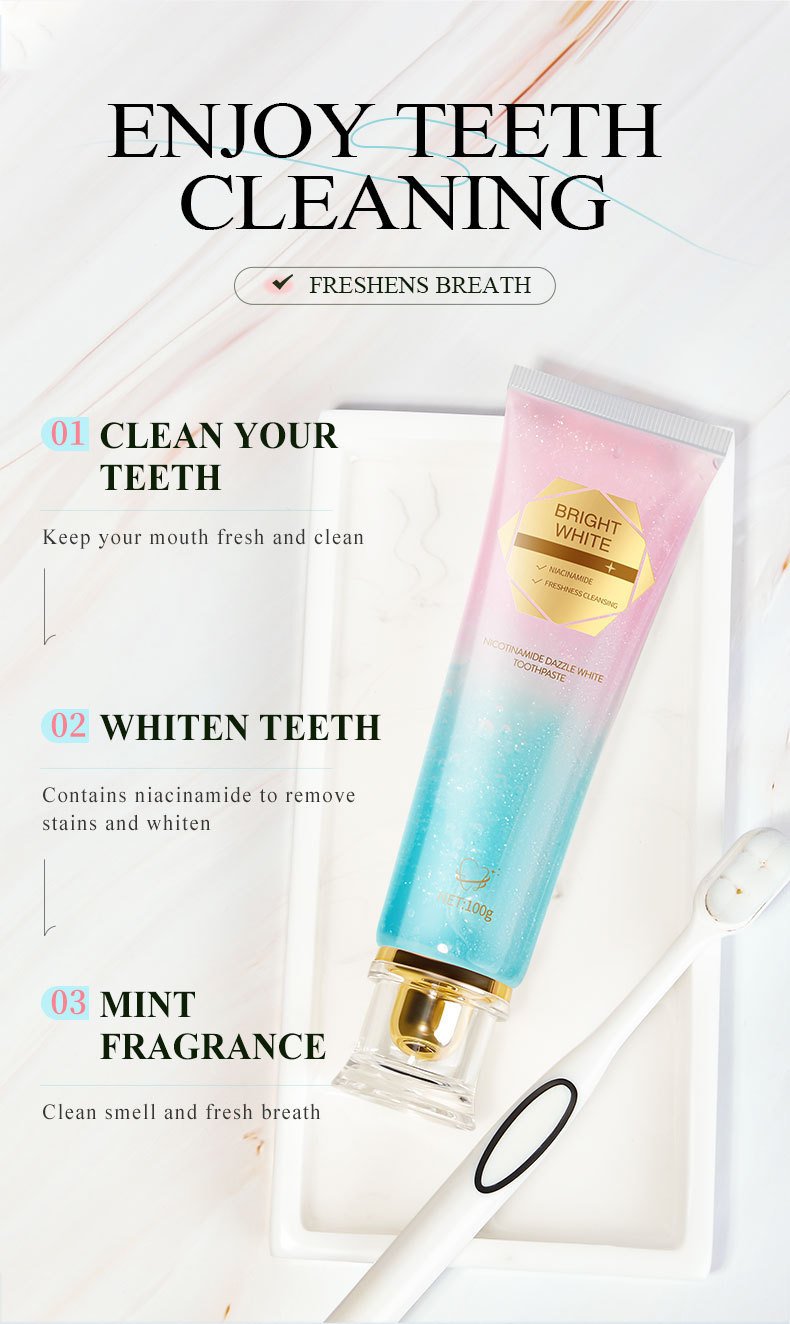 🔥Last Day 49% OFF🔥 - 🦷 Niacinamide Whitening Toothpaste - For Healthier, Whiter Teeth!
