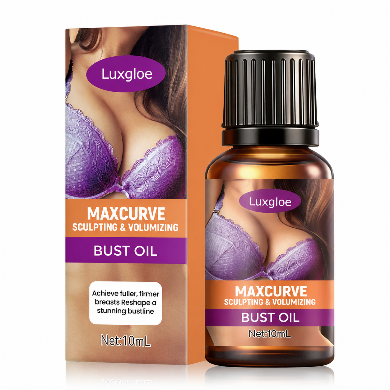 Luxgloe® MaxCurve Sculpting & Volumizing Bust Oil