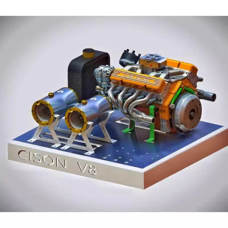 🔥Father's Day PROMOTION - 49% OFF🔥 V8 Engine Model – Power You Can Display- (GET 2 FREE SHIPPING)